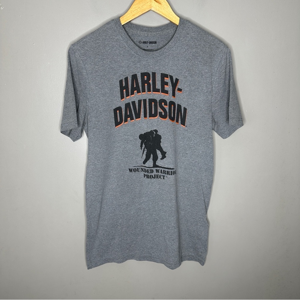 Harley-Davidson Wounded Warrior Project Gray T-Shirt